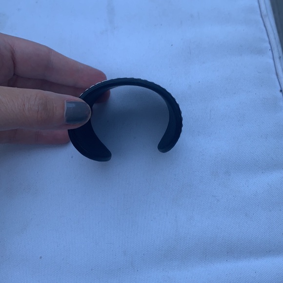 Michael Kors leather and silver cuff - Picture 4 of 5